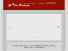 Tablet Screenshot of leclospenhouet.fr